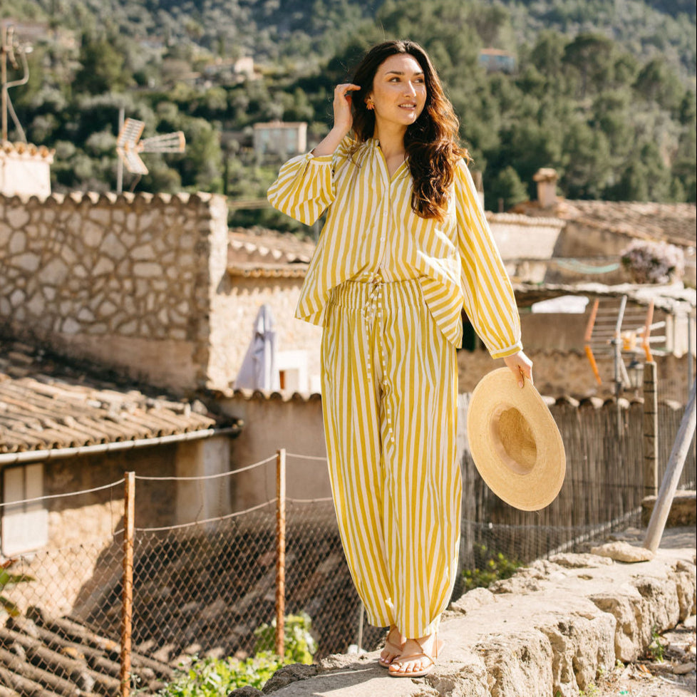 Lucia Top – Ochre Daydreamer