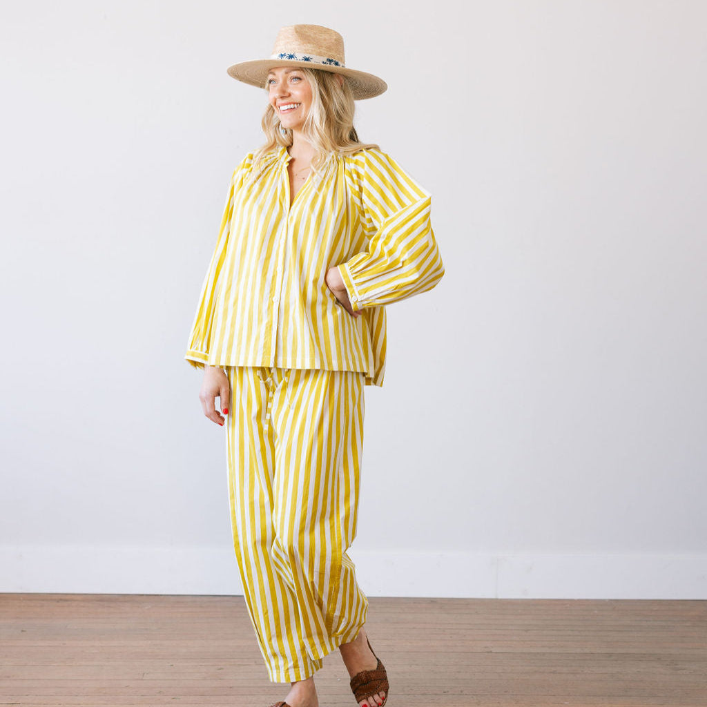 Lucia Top – Ochre Daydreamer