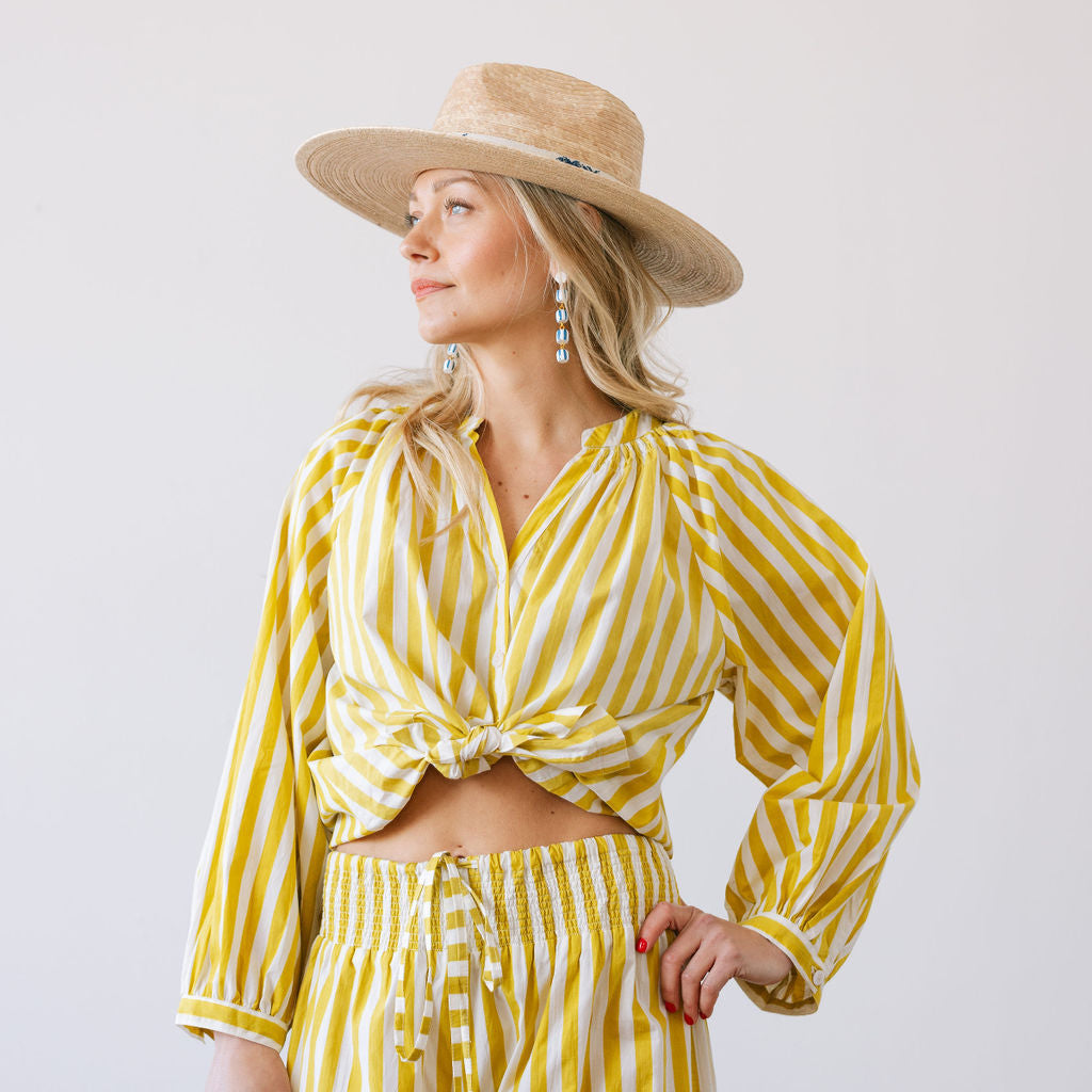 Lucia Top – Ochre Daydreamer