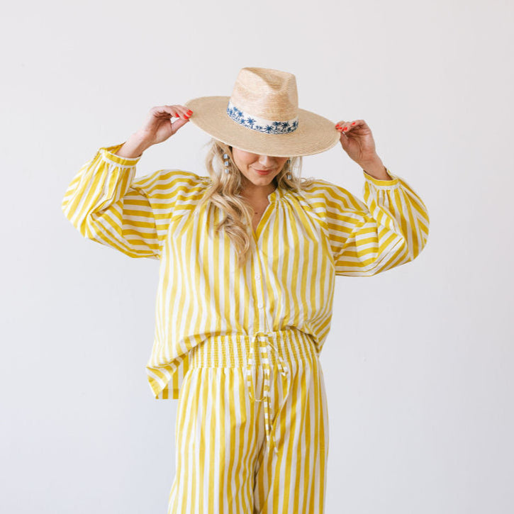 Lucia Top – Ochre Daydreamer